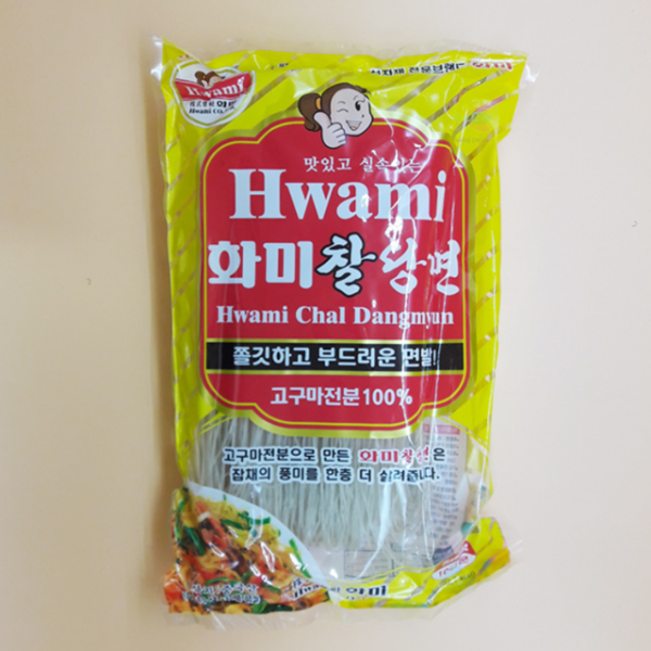 화미 당면 500g 식당용당면 뚝배기불고기당면 어묵비빔당면 신당동떡볶이 신당동떡볶이당면 1개