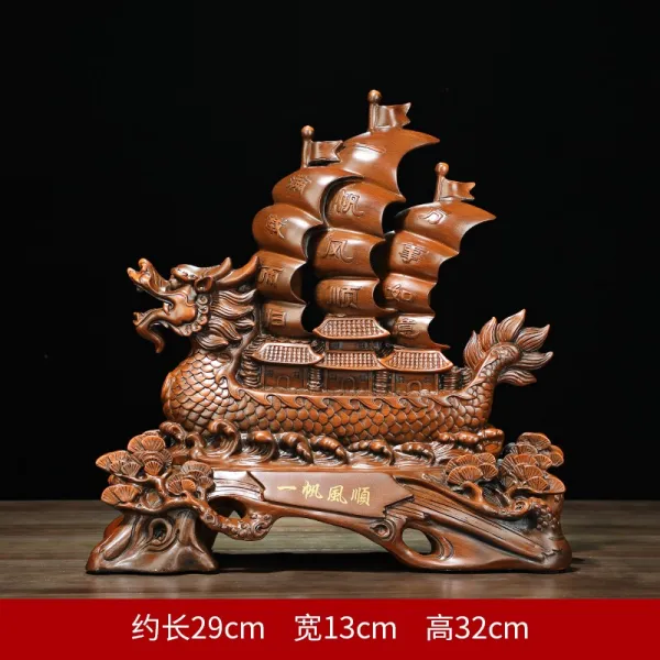 Mar.22 202번 순풍에 돛 단 돛단배들 용선공예품 거실 사장님 테이블과 술장 장식품 개업 선물z 1_트럼펫 순풍 에 돛 을 달다.