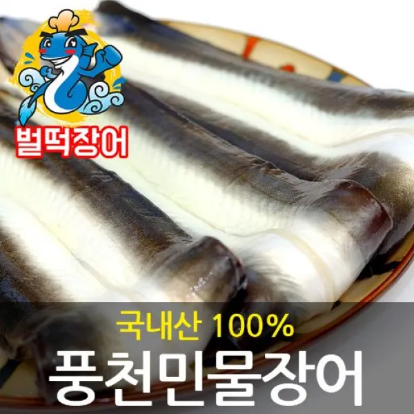 국내산 풍천 민물장어 1kg 손질후 700~750g 벌떡장어, 풍천민물장어 1미~4미 1kg