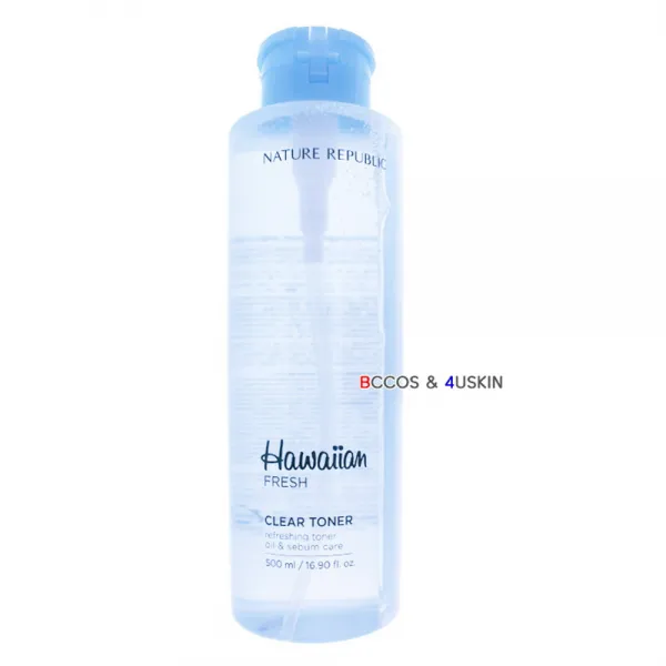 하와이안 프레시 클리어 토너(대)500ml, 단일 색상/향