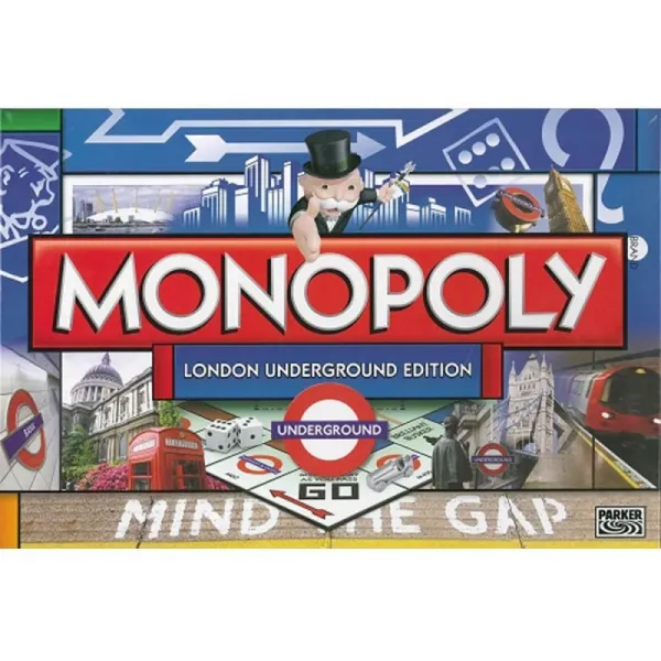 영국직송 런던 지하 독과점 보드 게임 단일옵션