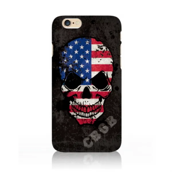  바보사랑 아이폰6s 6s플러스 슬림하드_cbgb Skull U.s.a