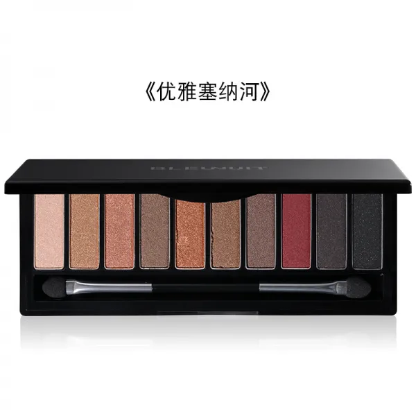 블리누잇 블랙 메이크업 블라인드 섀도 섀도 아이섀도 다색 무광 펄 02 우아하게 세나강, 단일상품