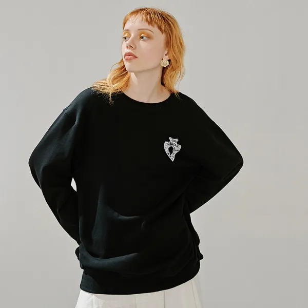 지니어스 포인트룩 라운드 디아블로 맨투맨