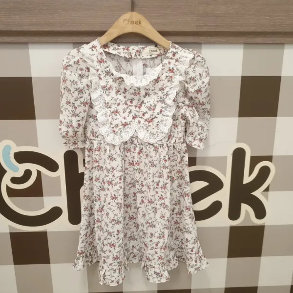 치크 치크@여름신상!!넘사랑스런원피스@쉬폰소재~살랑살랑!!넘시원해!!넘이뻐!!빅카라 꽃소녀 레이온원피스(뉴코아울산점)