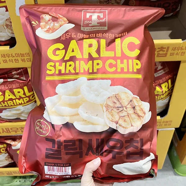 갈릭새우칩 490g