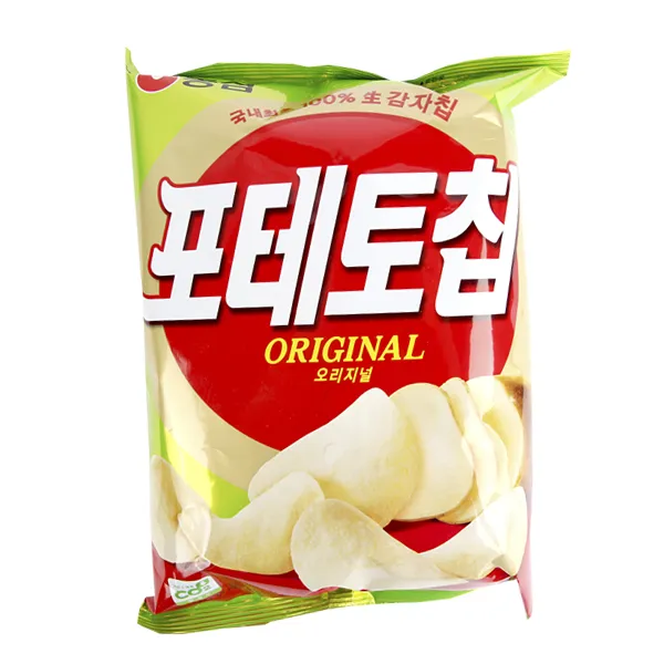 포테토칩 오리지널 125g X 32 생감자칩 스낵, 단일상품