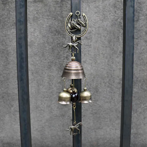 아리공방 말 말굽 편자 풍경종 말장식 진취적 발전 성공선물 개업선물 창업선물 문종/풍경 상자포장