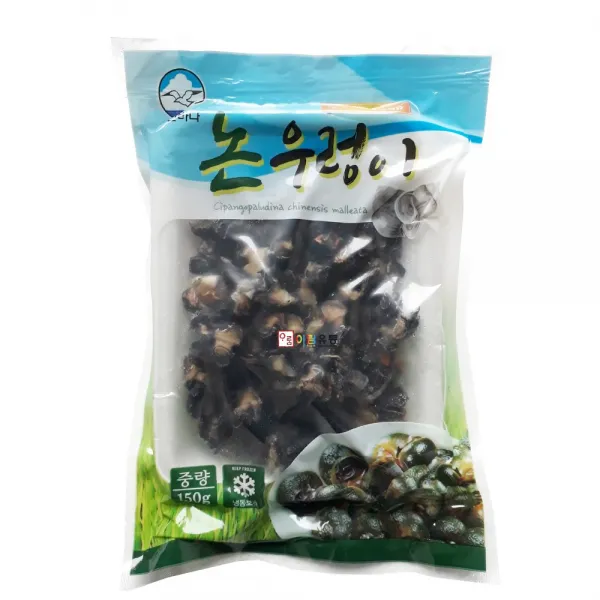 논산바다 논우렁이 논고동(국산.냉동) 150g, 1개