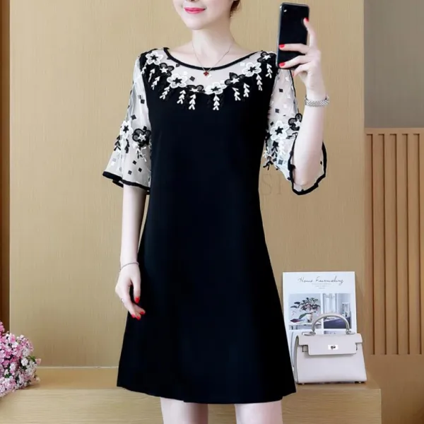 Kirahosi 여름 시원한 배기핏 홍콩 스타일 귀여운원피스 581호 Pb9iut