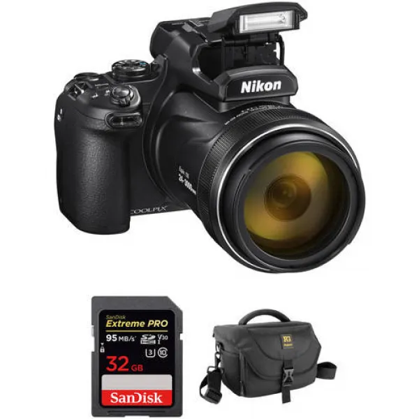 Nikon COOLPIX P1000 Digital Camera with Accessory Kit, 상세내용참조