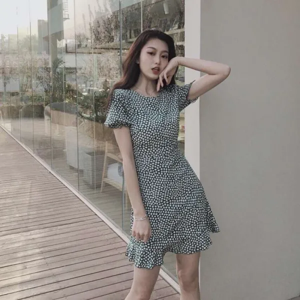 프렌치 도라지 찬바람 예전처럼 향풍 로제 플라워 눈방 원피스 초선녀 삼계 여하