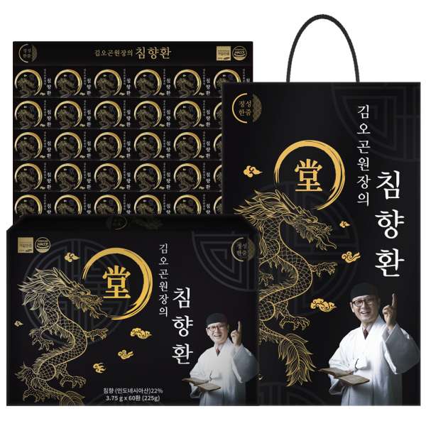 김오곤원장의 침향환 침향단 (침향 22%), 60환 x 1박스