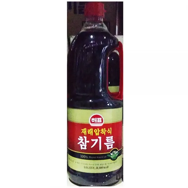 업소용 식당 식자재 주방 요리 재료 참기름 해표 1.8L, 밤도깨비 1