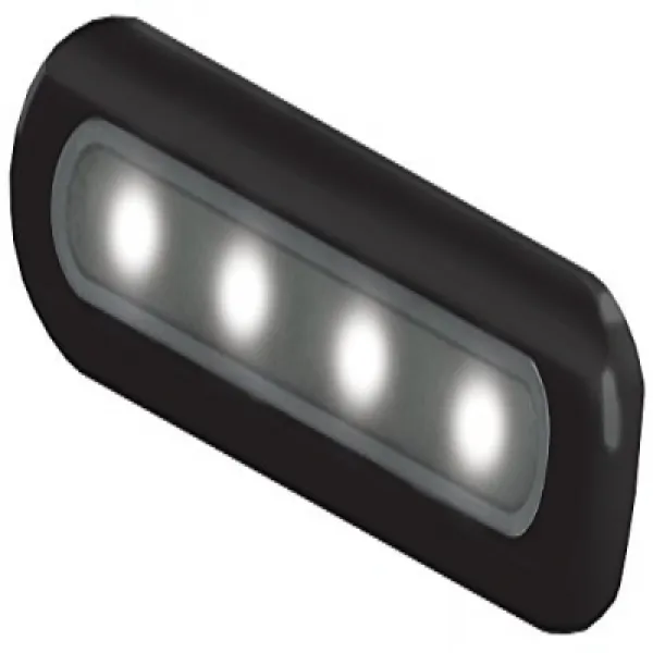 Taco Metals 4 LED Deck Light Flat Mount Black Housing 4 LED Deck Light Taco 금속 4 LED 갑판 빛 편평한 산 검정, 1