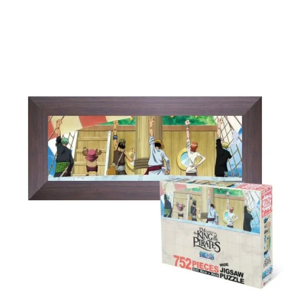 퍼즐피플 동료의 증표 752피스 원피스 직소퍼즐, 액자포함(우드월넛), 752p