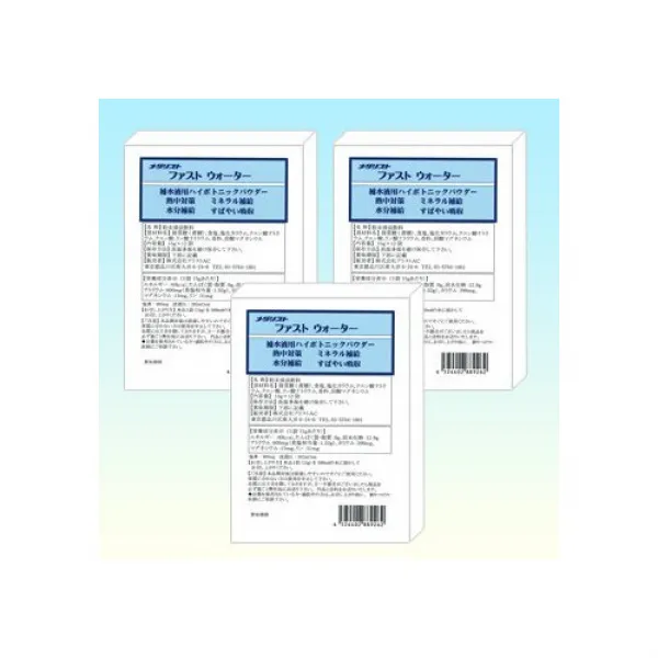 아리스토 분말 타입 【 메달리스트 퍼스트 워터 】( 15g x 12 포 )3 개세트 여름의 수분 보급 미네랄 보급 깨끗이 맛있 수박 향, 1