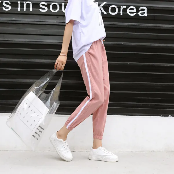 울짱 캐주얼팬츠 하학생 박시숙 bf스타일 와이드팬츠[바지1049]