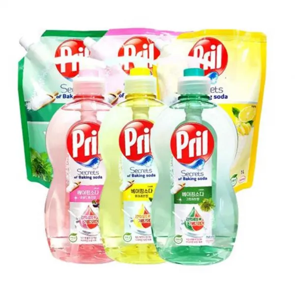  제이몰 독일 헨켈 기술력이 만난 New 프릴 의 놀라운힘!! 베이킹소다 주방세제 선택!! 1개 프릴주방세제 와일드베리향1l리필