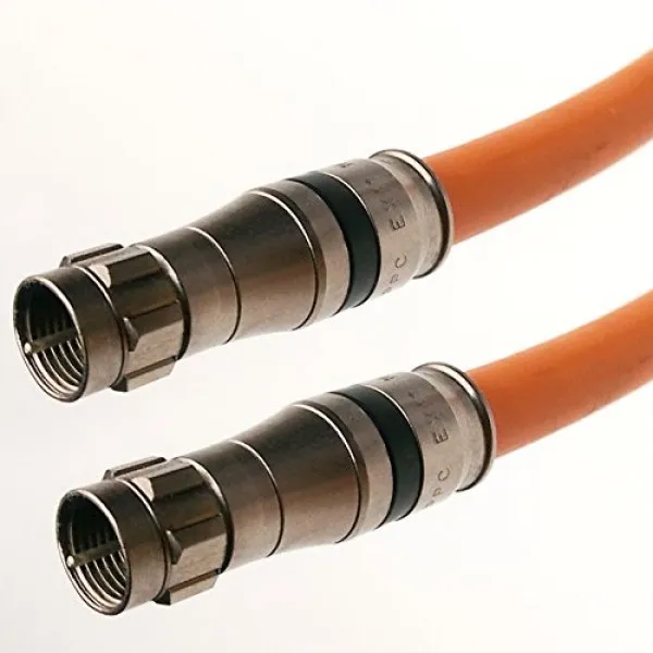 PHAT SATELLITE INTL 3GHz 직접 매설 지하 RG11 동축 케이블 3 실드 젤 충진 블레이드가 코어를 습기 나 결로 방지 위성, 단일상품