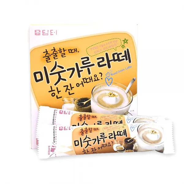 여름엔 시원한 음료수 담터 미숫가루라떼12T 곡물차 스틱 곡물라떼 미숫가루(W620CA4), 오버레이 담터 미숫가루라떼 12T