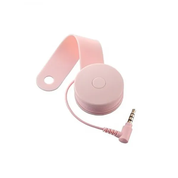 엘레 컴 셀카 셀카 유선 리모콘 셔터 버튼 100㎝ 핑크 P Sry1pn