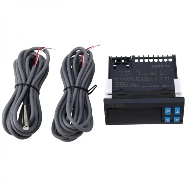 LILYTECH ZL-630A ETC-974과 마찬가지로 STC 9200 STC 9100 온도 조절기 온도 콜드 스토리지에 대한 온도 조절기, 검정