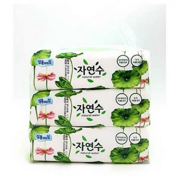제이에스컴퍼니 자연수 물티슈 64매 6개