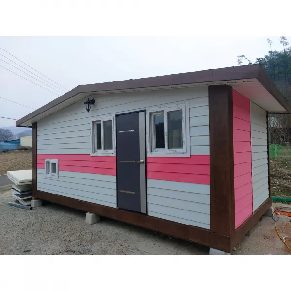 황토찜질방6평 농막 화장실 전원주택 주말농장 유게실 건강방 사우나 웰빙 컨테이너 방갈로 유게공간 황토방 건강방 시골집