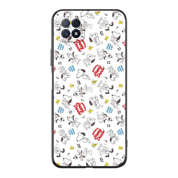 캐릭터핸드폰케이스 캐릭터하드케이스 적용 OPPOREALME 진짜 나 V5 OPPOA72 애니메이션 스누피 커플 강아지
