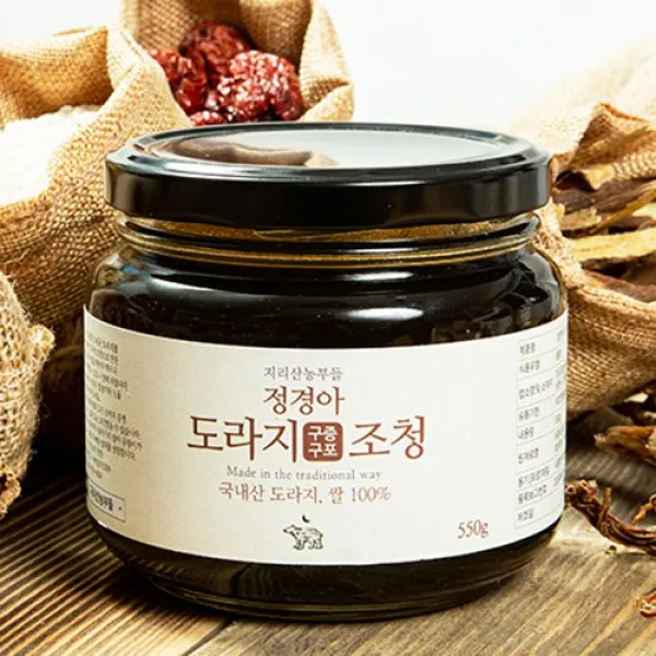 지리산농부들 정경아 도라지조청 550g 1병