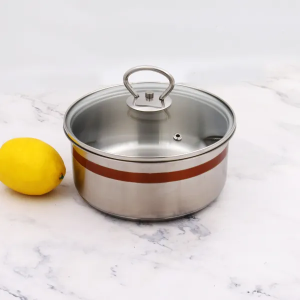 리디하우스 LYDIE HOUSE 스텐 공기 고퀄 18CM 스테인리스 스틸 복합 밑국물 분면 스틱 계란까기 대야 반죽보관, 18cm 복합 밑받침 _유리 뚜껑