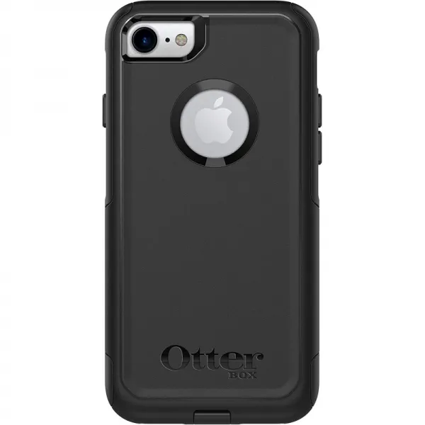 iPhone 8 & iPhone 7 용 OtterBox COMMUTER SERIES 케이스 (플러스 플러스 아님)-좌절감없는 포장-BLACK, 1, 단일상품