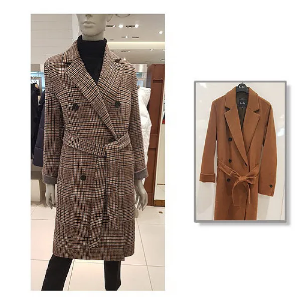 테이트 Ak평택점 테이트 여성 핸드메이드 롱 코트ka9w0 Wch030