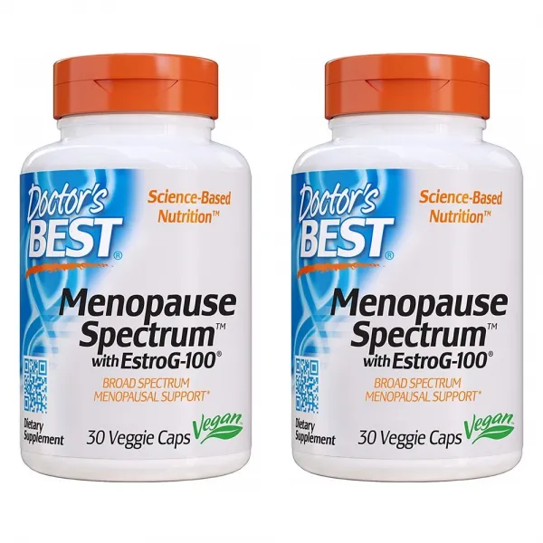 Doctor's Best Menopause Spectrum with EstroG 100 닥터스 베스트 폐경 스펙트럼 30베지캡슐 2팩, 1개, 1