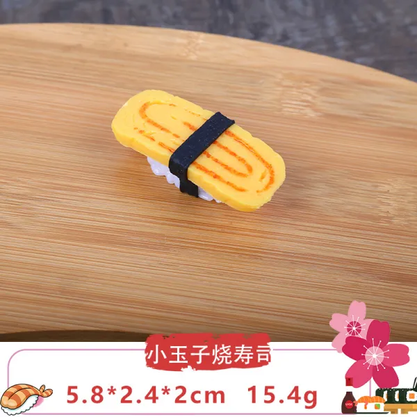 PUSHPUSH 모형 물고기 생선모형 촬영소품 초밥 모형회 연어 김밥 요리 음식 소, 짙은 남색 옥자소수담당하다