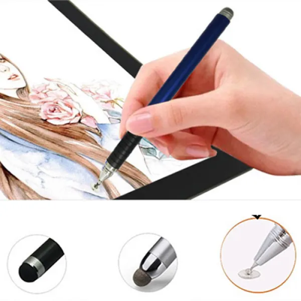 애플 뉴 아이패드 9.7 2018년형 Wi Fi 3mm 얇은 초미세 터치펜 1개 블랙