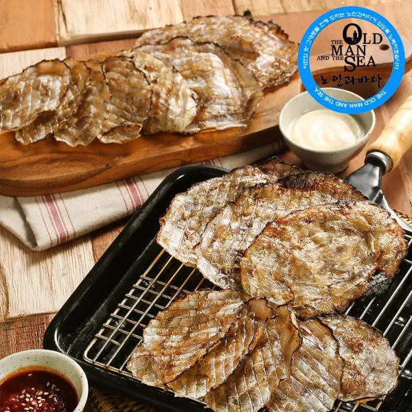 노인과바다 쥐포800g(대용량), 1개, M쥐포(대쥐포)38장