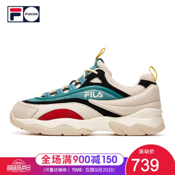 FILA FUSION 펠랑녀 양친화 2019신 캐주얼 슈즈 복고 스니커즈(스니커즈)(3402)
