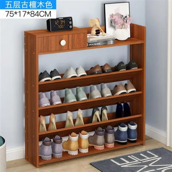 구두걸이 쉽게 조촐하게 치루다 슈즈 방자 층좋다 초과 사용하다 얇은 가설하다 구제함 공가 내경 첩을 3276049298, 75cm 5층 고단목 색