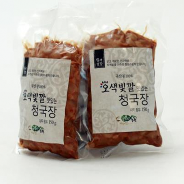 합성첨가 없는 무합성첨가 착한 청국장 찌개 오색빛깔 맛있는 청국장 280g