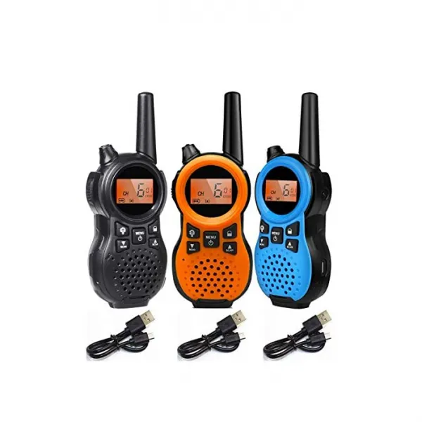 TRH 특정 소 전력 송수신기 3 개 세트 866 USB 충전식 다기능 절전 소형 라디오 면허 자격 불필, 자세한 내용은 참조, 자세한 내용은 참조