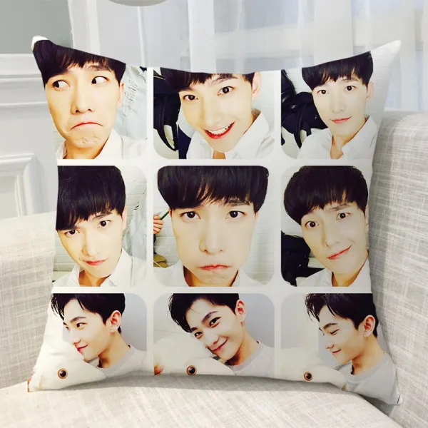 양양 베개 양면 맞춤 전업 고수 엽수 동일 쿠션 자 남녀 학 생일선물로 작은사이즈 40x40cm컴포트 패브릭