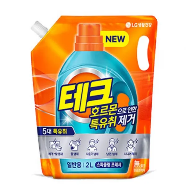 엘지생활건 엘지생활건강 테크 특유취제거 액체리필 61efb1+ 4g: 일반용 Bkt+ Eu4202s 쿠팡스토어 Bct 1_bct