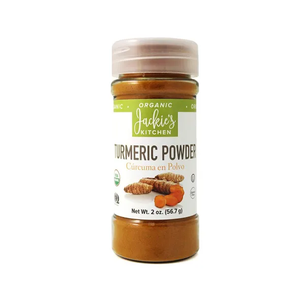 Jackie's Kitchen Turmeric Powder 2 Ounce 재키의 주방 심황 가루 56.7g, 1