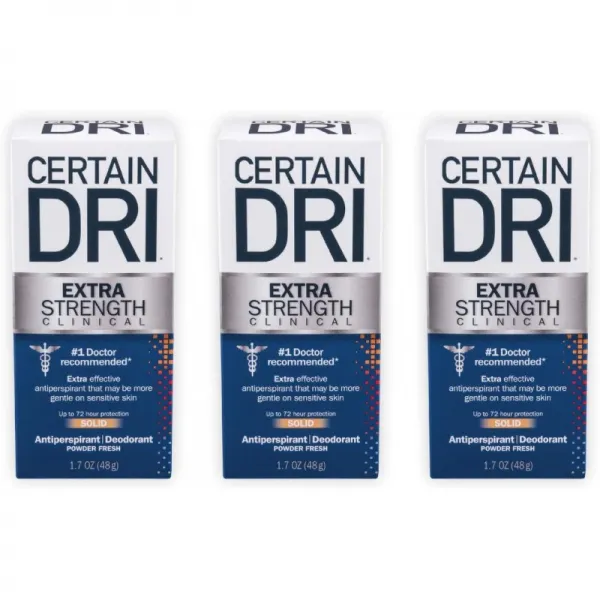 특정 Dri Extra Strength 임상 발한 억제제 탈취제 | 과도한 발한에 대한 추가 효과적인 보호 | 민감한, 1