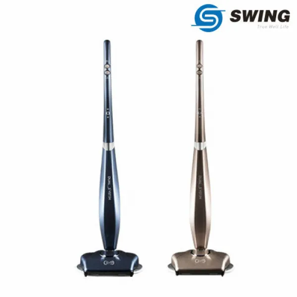 [신세계TV쇼핑][스윙] 듀얼시스템 진공 무선 물걸레청소기 SWING-8100, 네이비