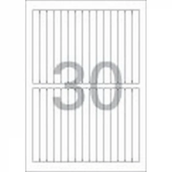 GOP450133에버영화일인덱스용 라벨(LQ-3628/20매/30칸/폼텍)