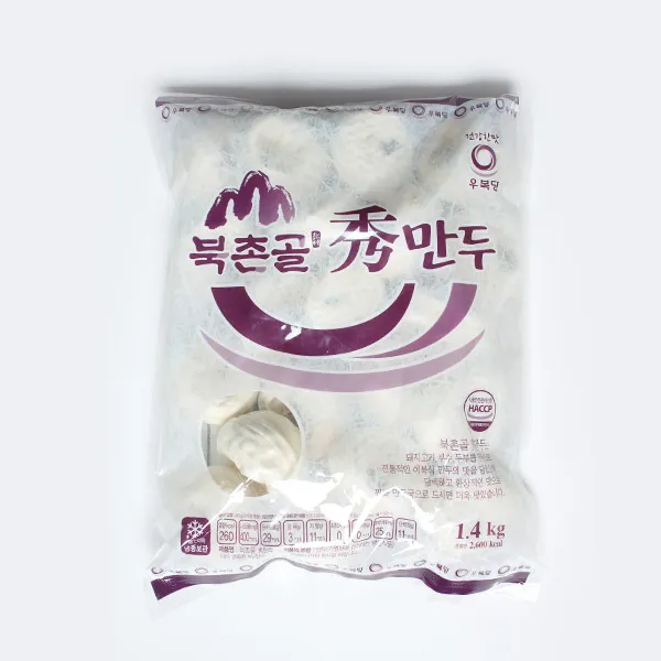 수 만두 1.4kg 북한 이북식 손만두 설날 만둣국, 단품