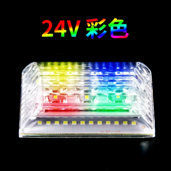 다둥이맘 조명 크기 화물차 사이드라이트 24V 방수 후레쉬 비추다 땅 보이다 와이드 깜빡이 객차 걸이 12V 허리 등, 24v 컬러 21 등 사이드라이트 파